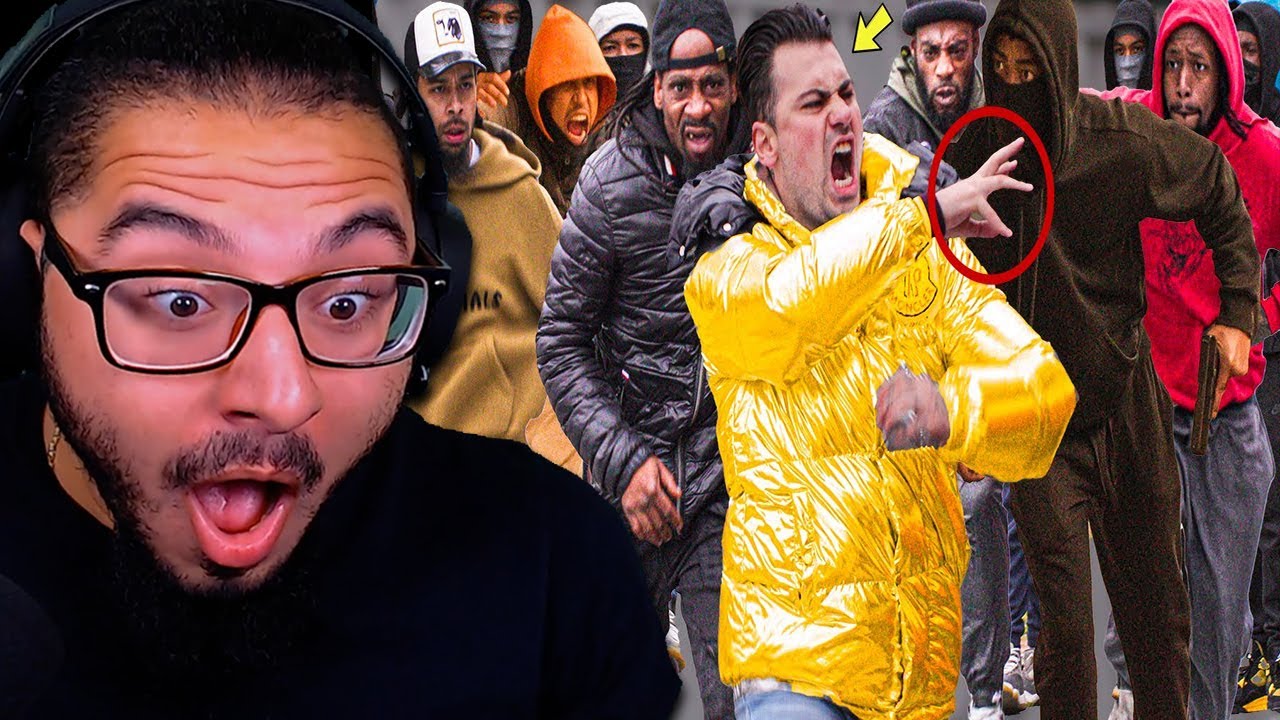 TopNotch Idiots Throwing FAKE GANG SIGNS on Thugs in the Hood GONE