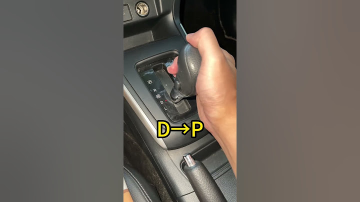 How to put into gear and park correctly with automatic transmission!#car #tips #automotive