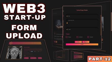 React Upload FORM Component | Building Web3 NFTs API Start-Up From Scratch | Part 12