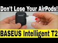 BASEUS Intelligent T2 Rope Type Anti Lost Device - Unboxing! - How To Find My AirPods or Earbuds?