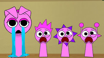 Sprunki Pinki Family Wants Me to Help Them to Fix Their Attributes