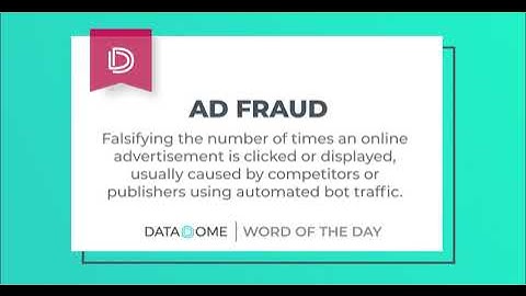 Ad Fraud | Word of the Day
