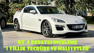 Mazda RX-8 R3 Detaylı İnceleme (1 Yıllık Tecrübe ve Maliyetler Neler?)