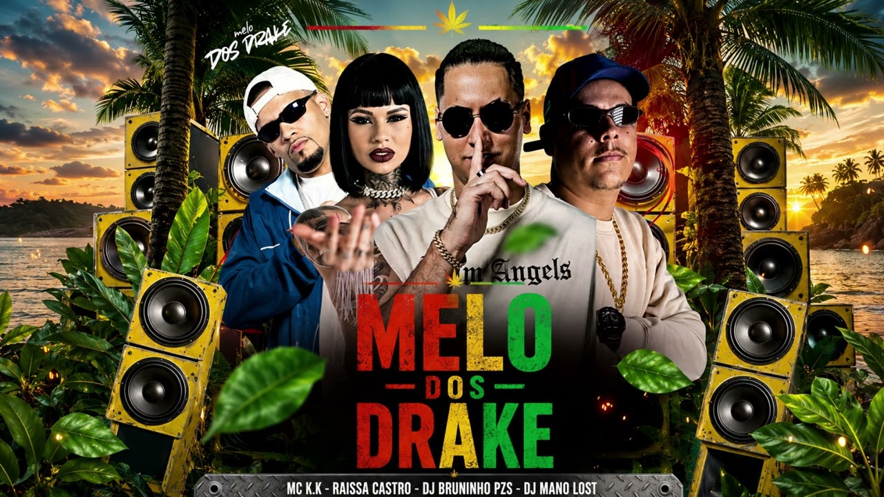 MELO DOS DRAKE - REGGAE FUNK - MC K.K e Raissa Castro (DJ Mano