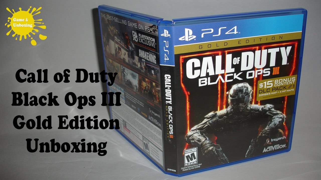 call of duty black ops 3 gold edition