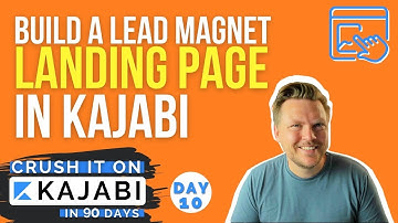 Building a Landing Page for Your Lead-Magnet (Day 10 of 90) Crush It On Kajabi