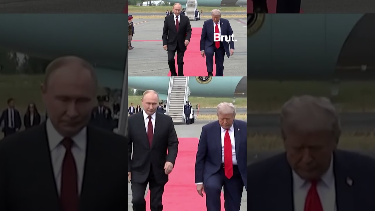 Trump Greets Putin On The Tarmac In Alaska Before Summit War Ukraine