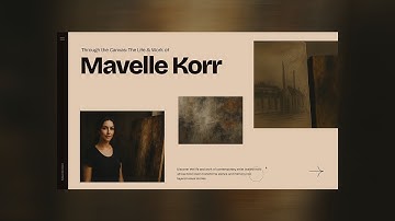 Korr – Artistic Horizontal Portfolio Carousel