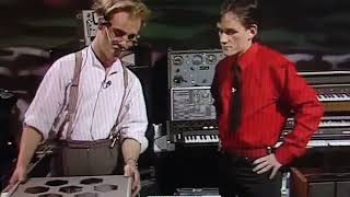 Thomas Dolby Demonstrates synthesizers (1982)