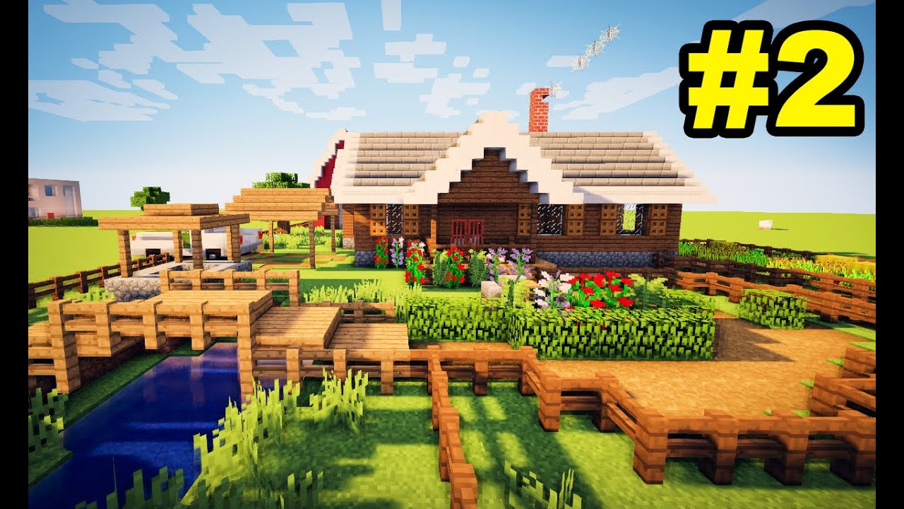 Minecraft Casas – Minha Casa de Fazenda Estilo Colonial