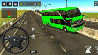 🚌💥 NEW EURO COACH BUS MOD 😱 | BUS CRASHED ON HIGHWAY | BUS SIMULATOR INDONESIA #bussid  #gaming  screenshot 1