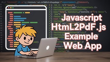 html2pdf.js Library Tutorial to Convert HTML to PDF and Add Page Breaks Inside PDF in Javascript