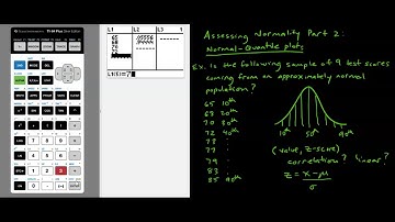 Module 7 Normal Quantile Plot: Video #10