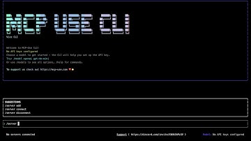 MCP-USE CLI: the open-source CLI for MCP