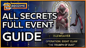 All Isle Weaver Secrets & Currency Event Guide | Warframe