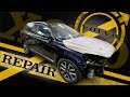 Volvo XC60. Front end repair. Ремонт переда.