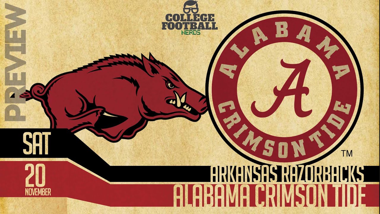 Alabama vs Arkansas Preview, Prediction, and Computer Model College Football 2021 YouTube