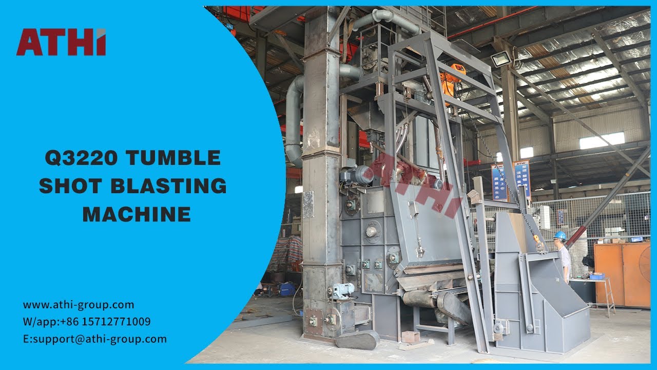 Q3220 Tumble Shot Blasting Machine