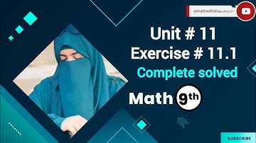 Unit #11 Exercise 11.1 Class 9 Math New Book PCTB.loci and construction.