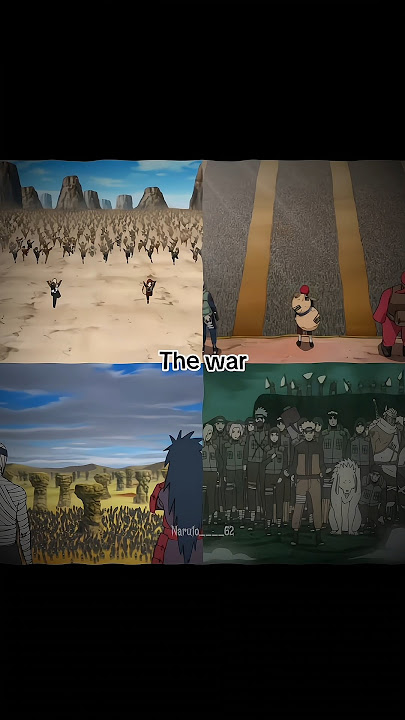 The war.     💀     #war #obito #rin #obitouchiha #madara #naruto #gaara #kabuto #anime #sasuke