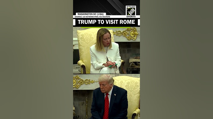 Italy PM Giorgia Meloni says US Prez Donald Trump accepted invitation to visit Rome in near future