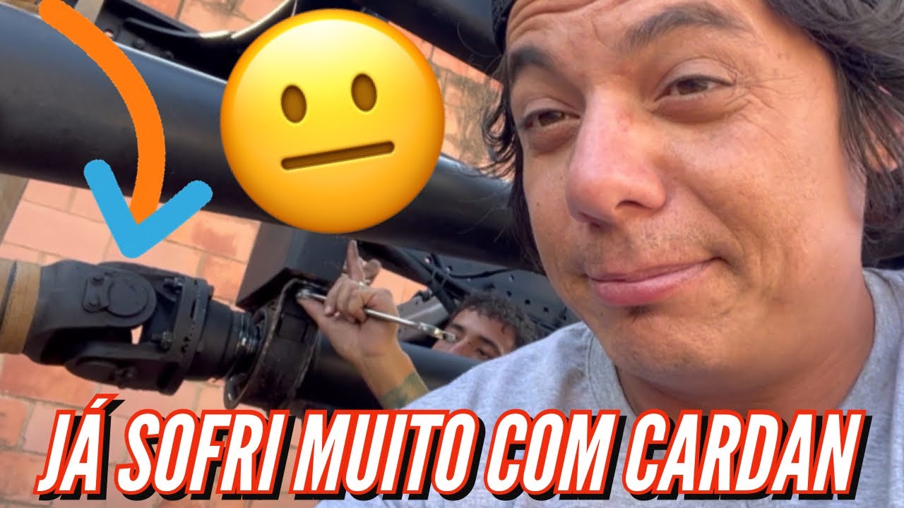 JÁ SOFRI MUITO COM CARDAN 😪
