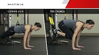 How to Do A TRX Band Crunch |  Connexus Series | Functional Trainer | Matrix Fitness
