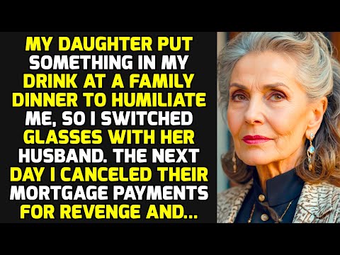 My Daughter Poisoned My Drink At A Family Dinner - I Exchanged Cups With Her Husband And... STORIES