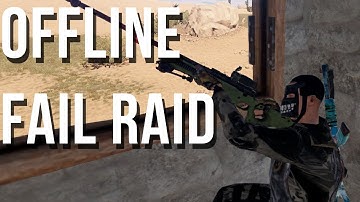 Rust - A CLAN TRIED TO OFFLINE US AND FAILED (PVP/RAIDS)