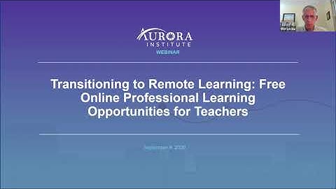 Transitioning to Remote Learning: Free Online Professional Learning Opportunities for Teachers