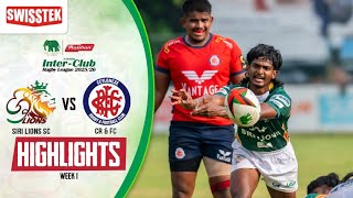 Highlights Siri Lions Vs Cr & Fc Maliban Inter-Club Rugby League 202526