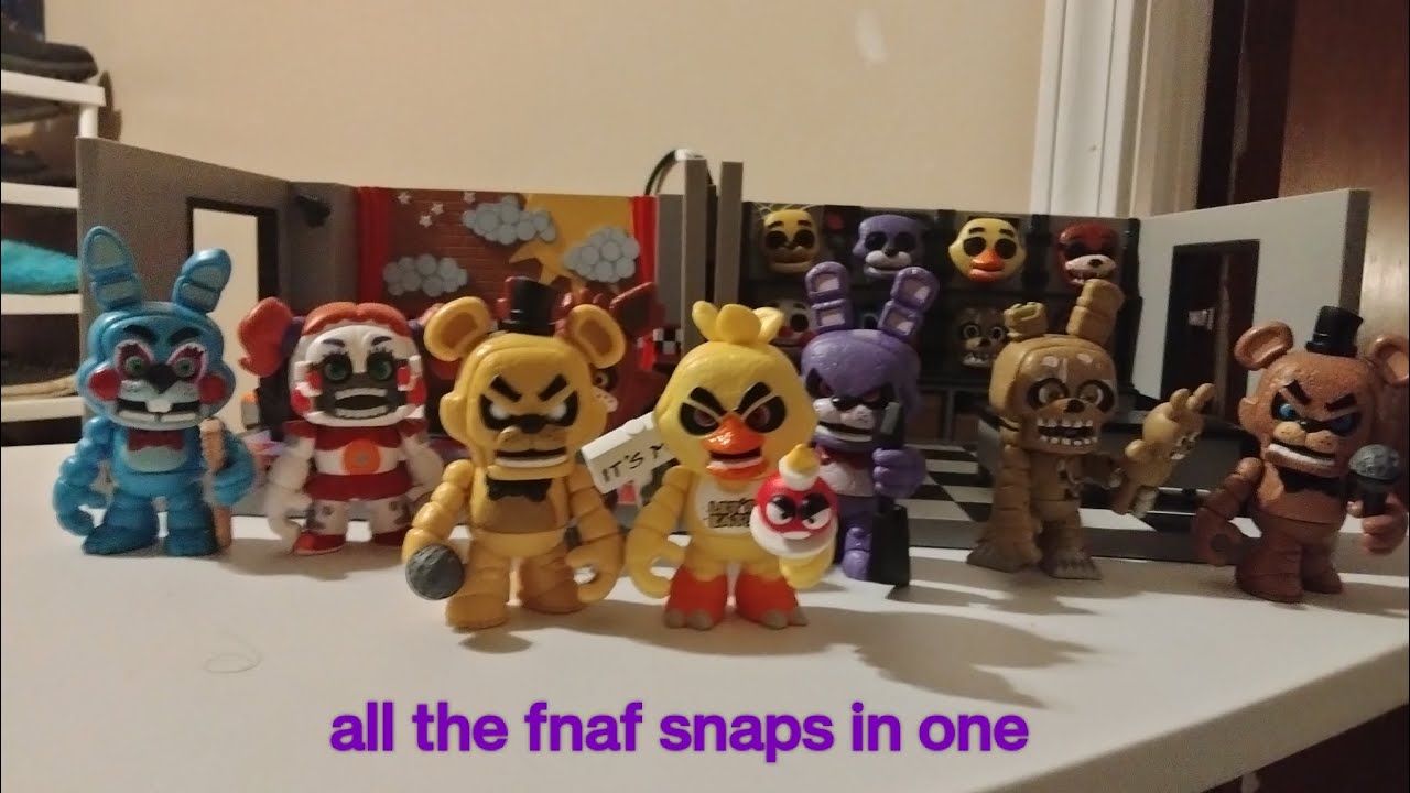 all of the fnaf snaps set - YouTube