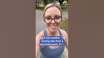 5 summer running tips with Lifemark Physiotherapist Karen Tyssen 🏃‍♀️☀️