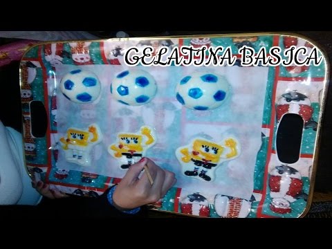 Como hacer Gelatinas infantiles / gelatina basica