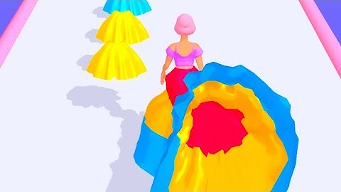 Hover Skirt 👗 All Levels Gameplay Android, IOS #1 🎮