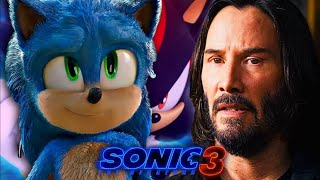 Sonic Fans When KEANU REEVES Got Casted As Shadow In Sonic Movie 3