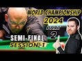 Stuart bingham vs jak jones semifinal  world championship snooker 2024  session 1  part 2