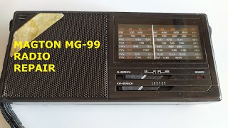 Radio Repair : Magton MG-99, 9-channel World Radio