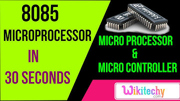 8085 microprocessor questions and answers | Microprocessor and Microcontroller Interview Questions