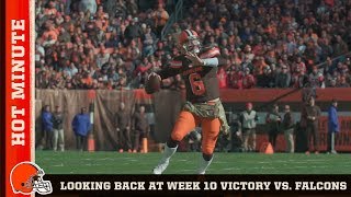 Hot Minute: A look back at the Browns week 10 victory vs. the Falcons | Browns Countdown