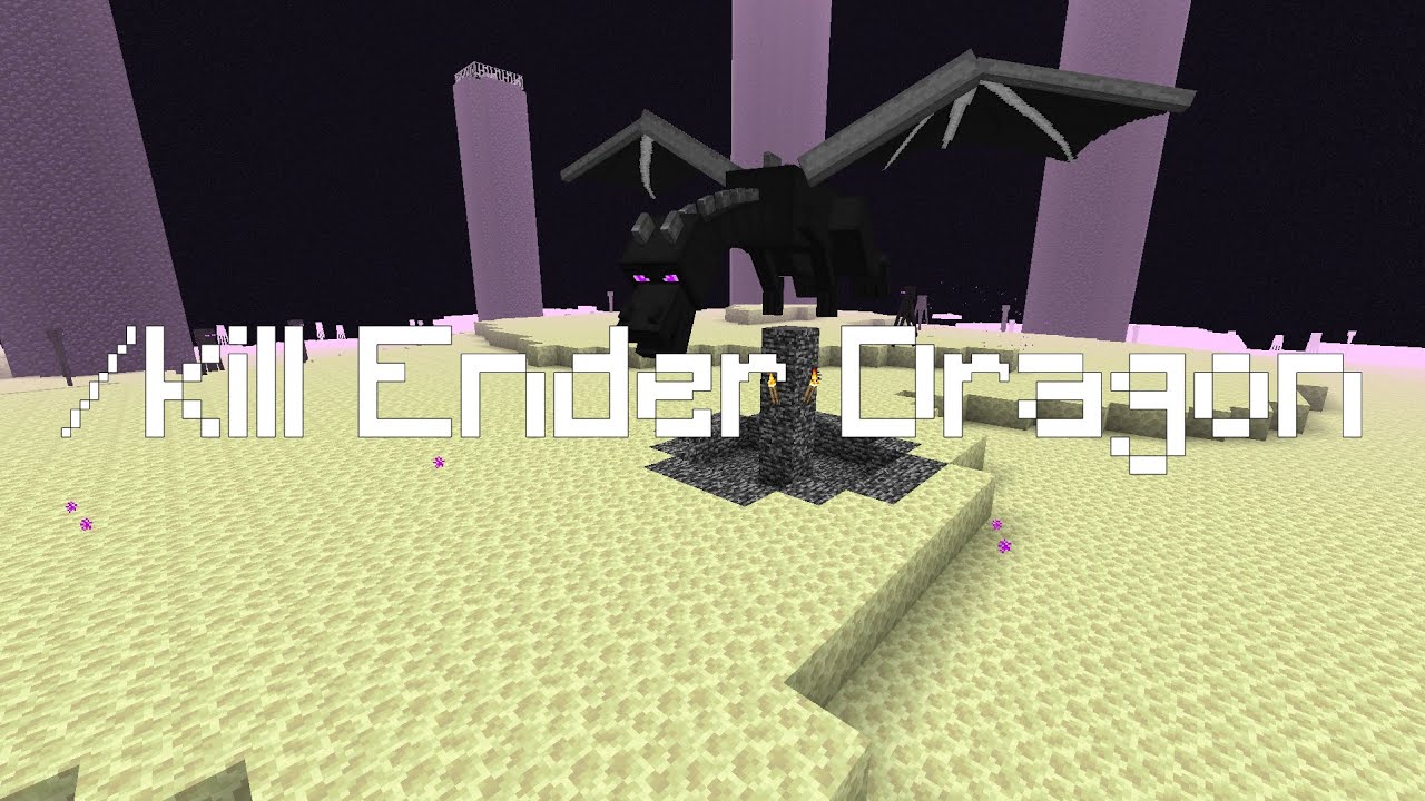 J'ai trichée pour battre l'Ender Dragon (sur Minecraft)! Avec @TYT_Théo