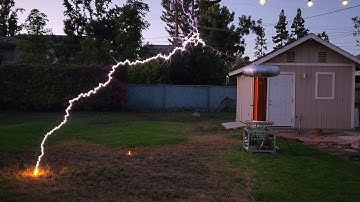 60+ kW DRSSTC Tesla coil 15