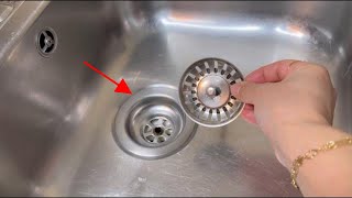 An awesome feature I didn't even know I had!  The sink no longer clogs
