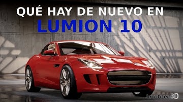 ¿Qué hay de nuevo en Lumion 10?