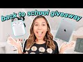 Back to School Giveaway 2020 | CLOSED