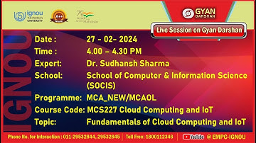 Fundamentals of Cloud Computing and IoT