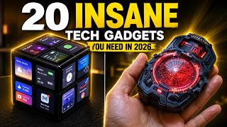 20 INSANE Tech Gadgets You NEED in 2026!
