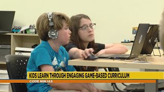 Kids design and build their own apps at Code Ninjas