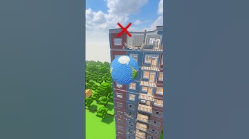 Different Gravity vs Tower! #teardown #minecraft