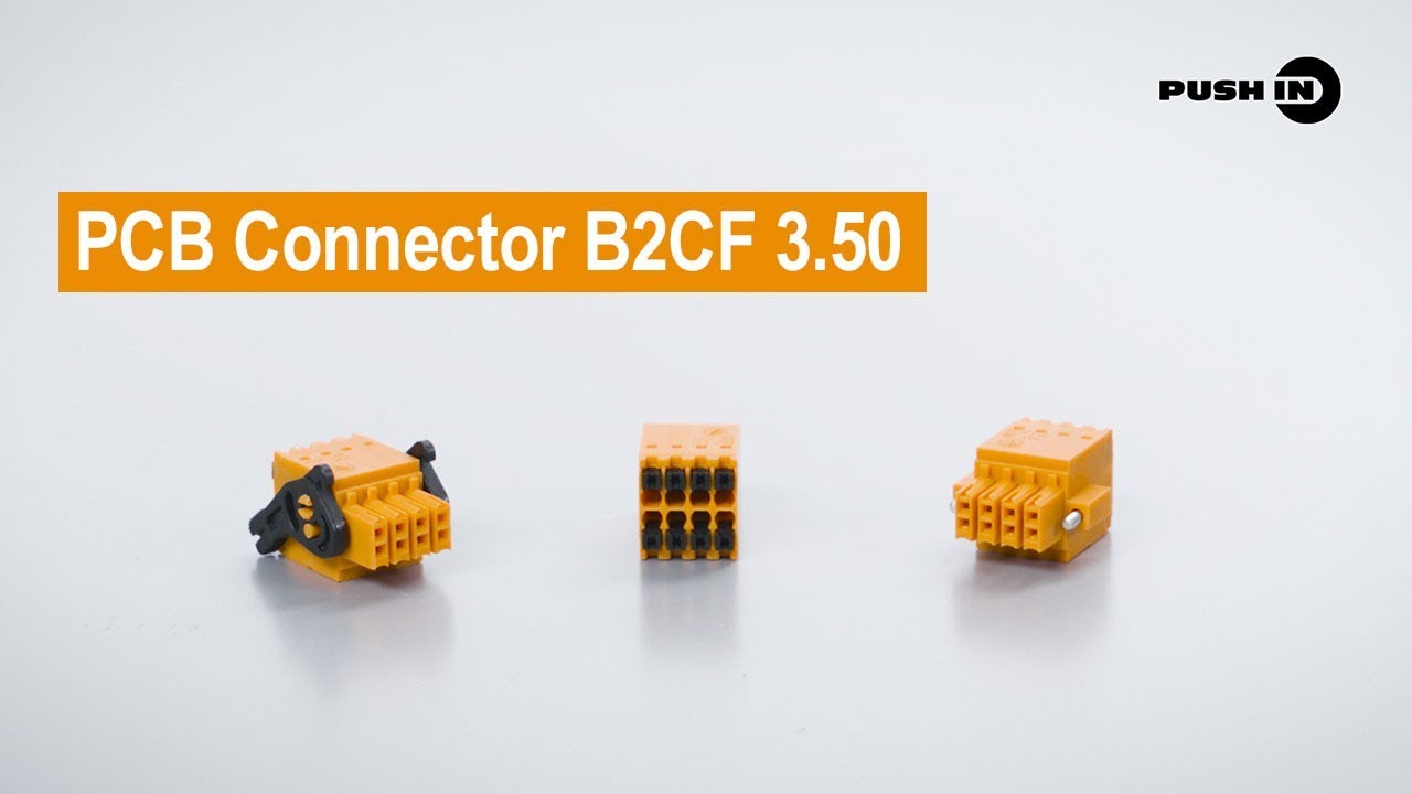 2段型信号用コネクタ B2CFシリーズ（日本ワイドミュラー株式会社）の 